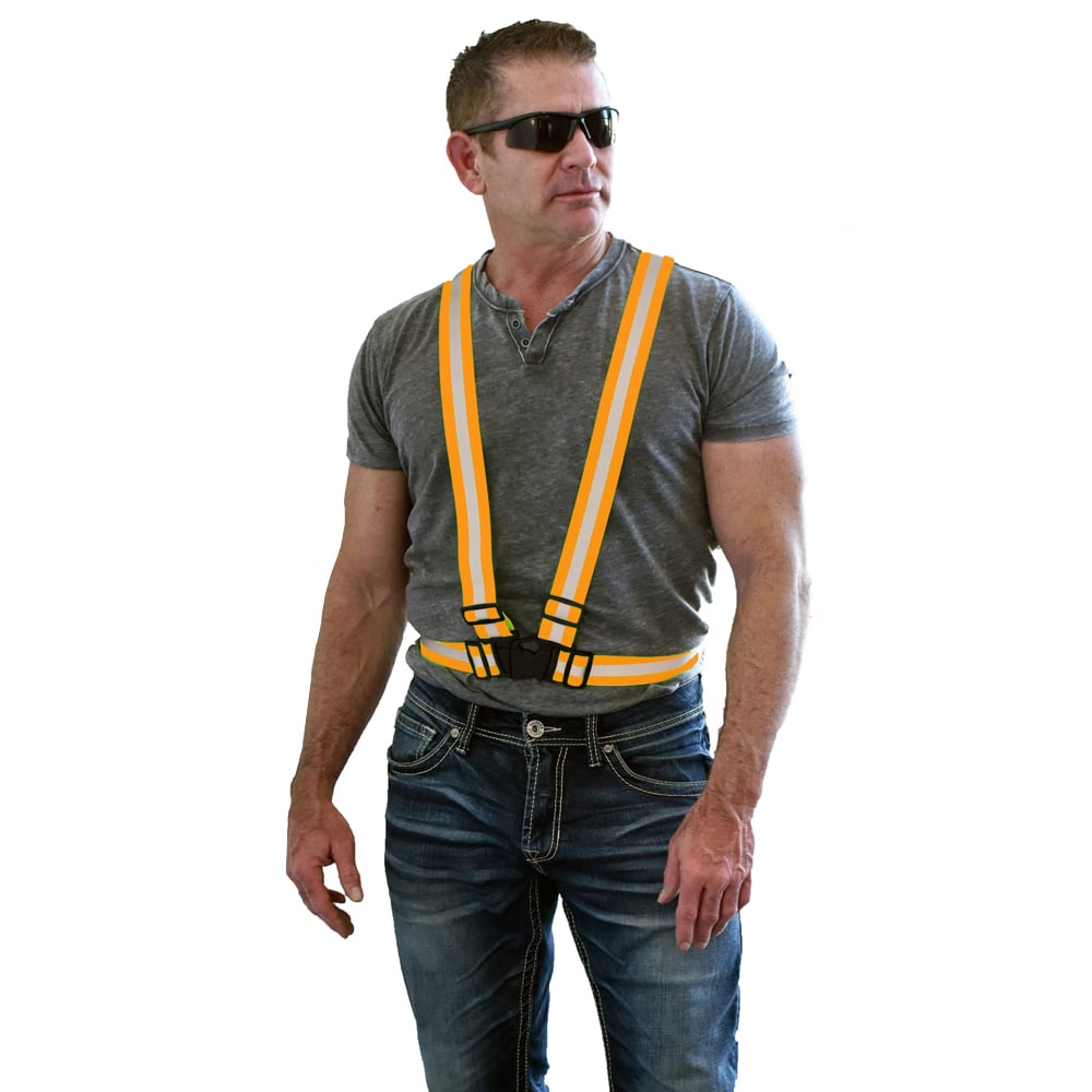 Cordova Hi Vis Reflective Safety Suspender/Brace - Gorvex.com
