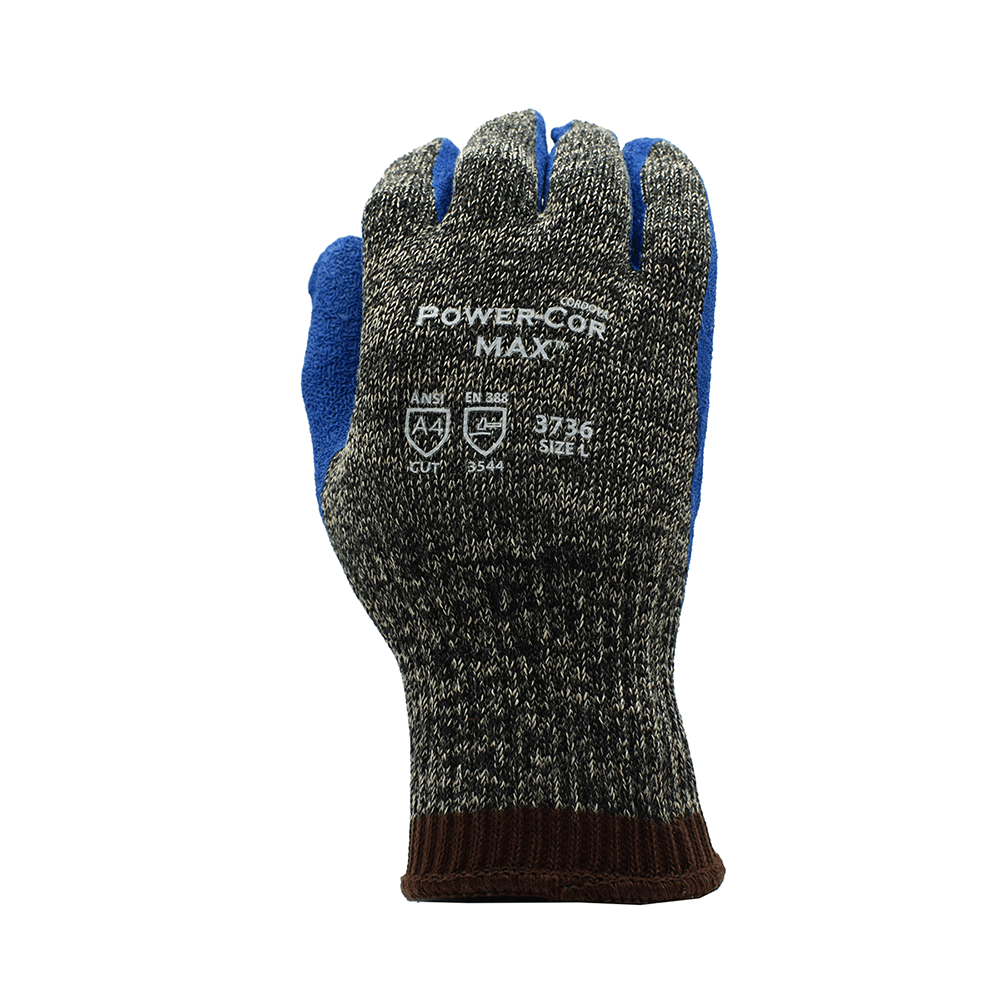 Cordova Power - Cor Max™ Latex Coated A4 Aramid/Steel/Cotton Gloves, 1 pair - Gorvex.com