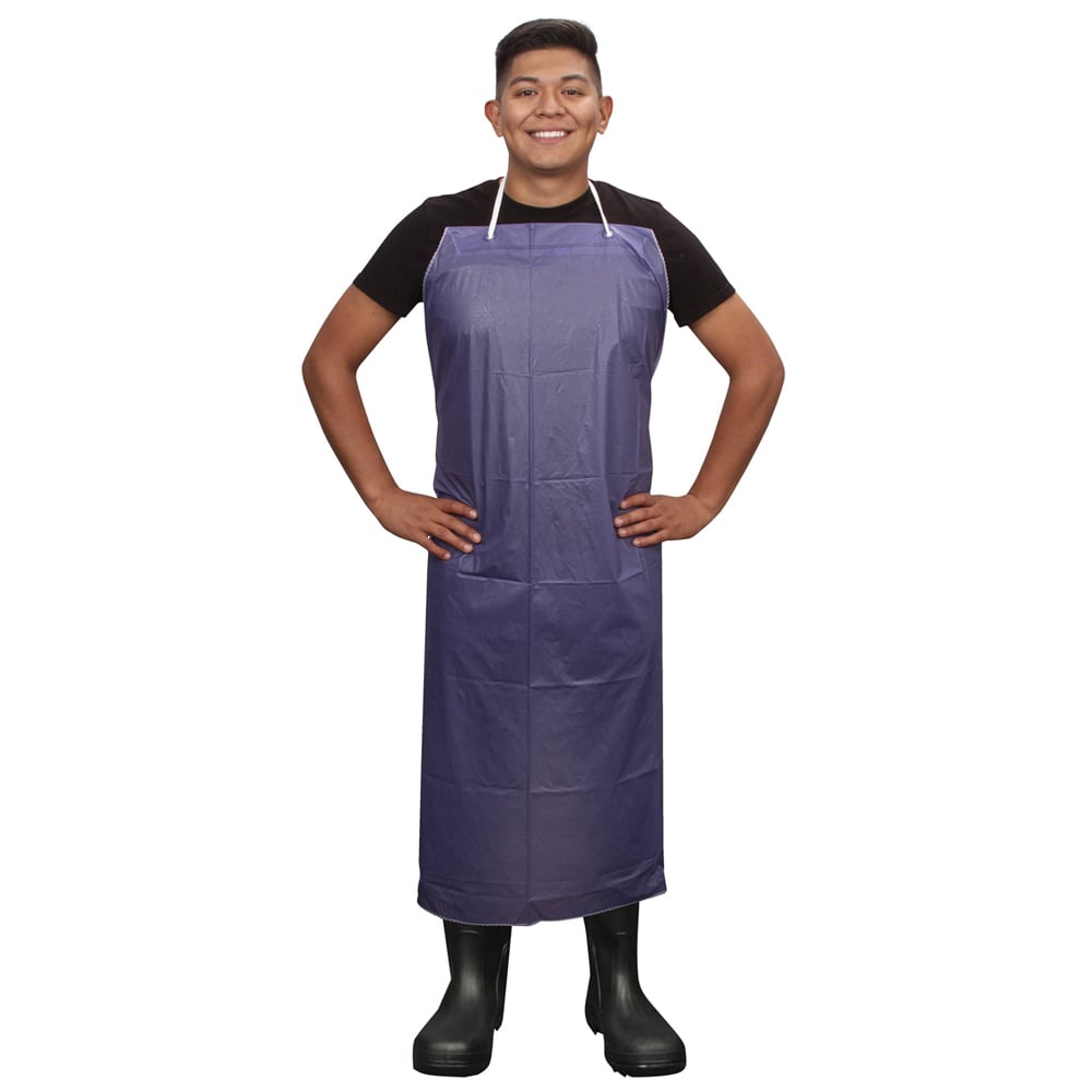Cordova RA48 Vinyl Apron with Tie Strings & Sewn Edges - Gorvex.com