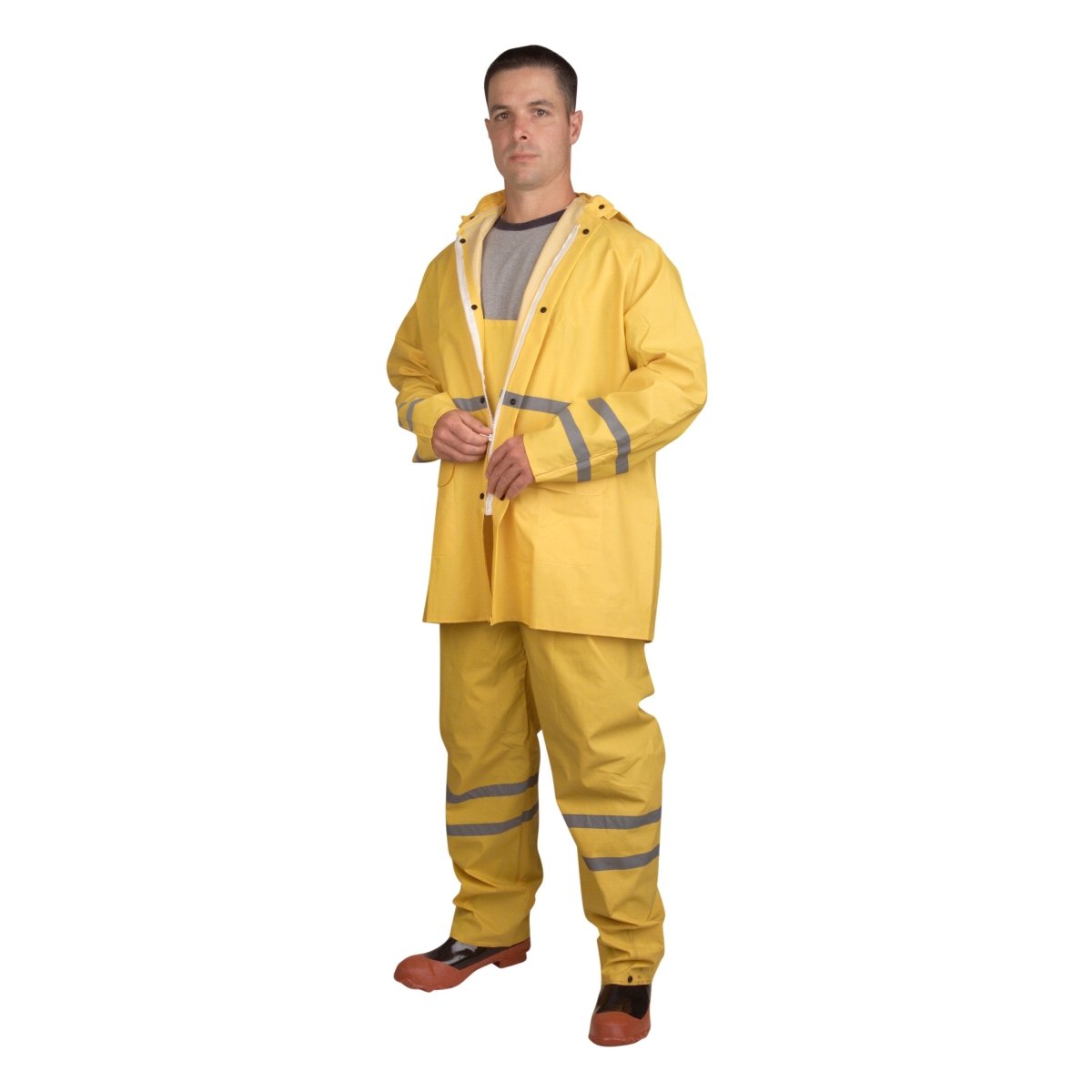 Cordova Riptide™ Three - Piece Hi Vis Rain Suit with Reflective Stripes - Gorvex.com