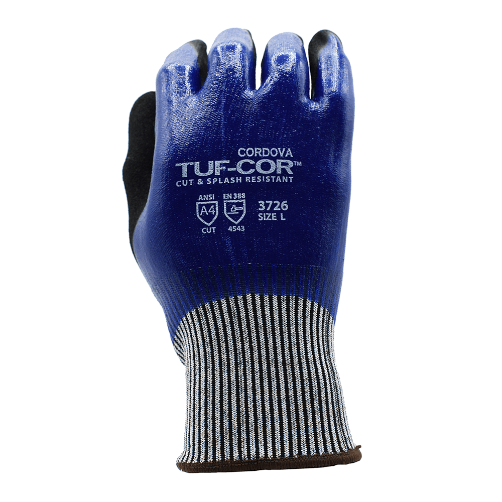 Cordova TUF - COR™ HPPE/Synthetic Fiber Nitrile Coated Gloves, 1 pair - Gorvex.com