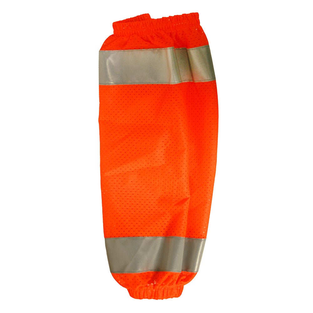 Cordova VGL100/1 Hi Vis Mesh Leg Gaiters with Silver Reflective Tapes, 1 pair - Gorvex.com