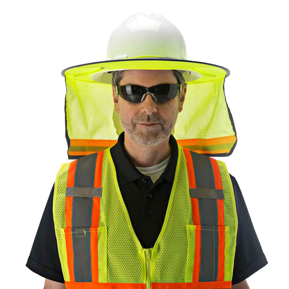 Cordova VHB Cor - Brite™ Hi Vis Neck Shade with Attached Pouch - Gorvex.com