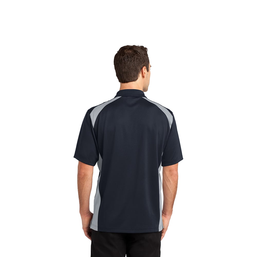 CornerStone CS416 Two Way Colorblock Polo with Pocket - Gorvex.com
