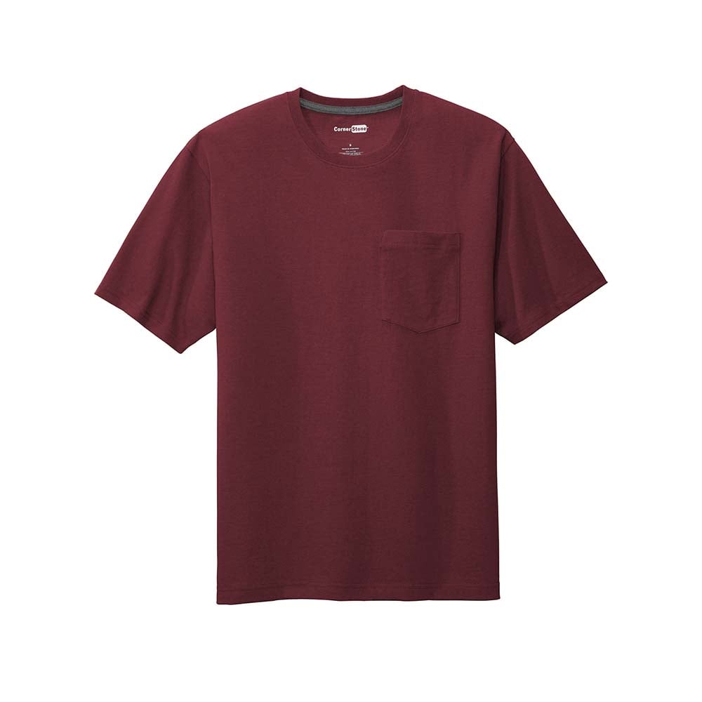CornerStone CS430 Workwear Tee with Pocket - Gorvex.com