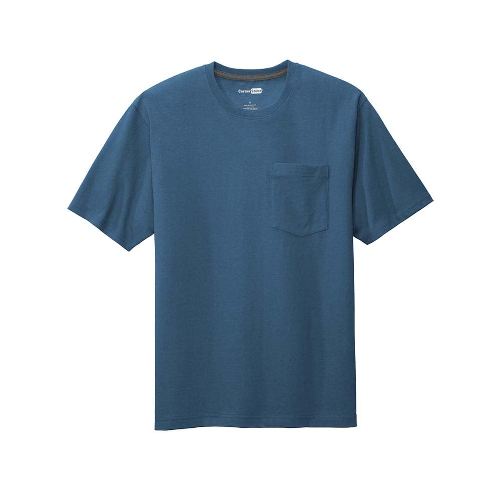 CornerStone CS430 Workwear Tee with Pocket - Gorvex.com
