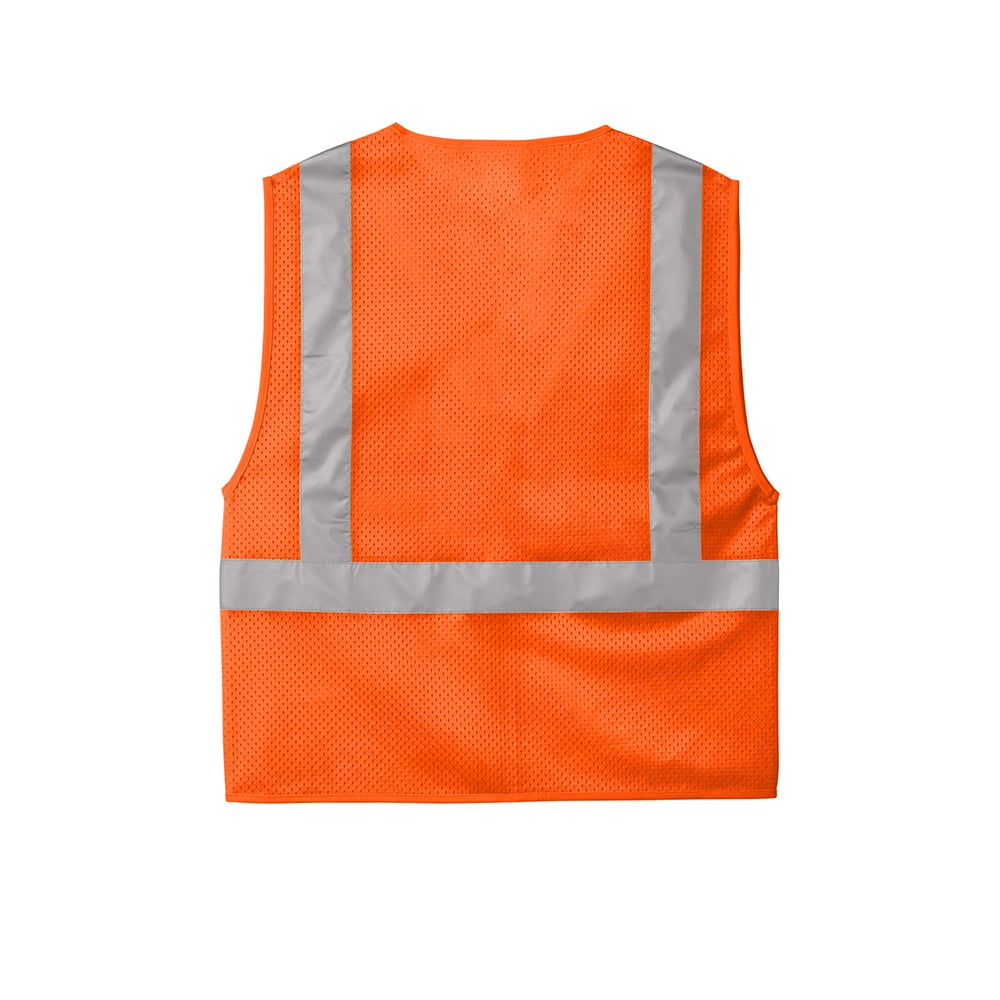 CornerStone CSV102 Class 2 Mesh Zippered Vest - Gorvex.com