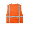 CornerStone CSV104 Class 2 Mesh Six - Pocket Zippered Vest - Gorvex.com