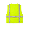CornerStone CSV104 Class 2 Mesh Six - Pocket Zippered Vest - Gorvex.com
