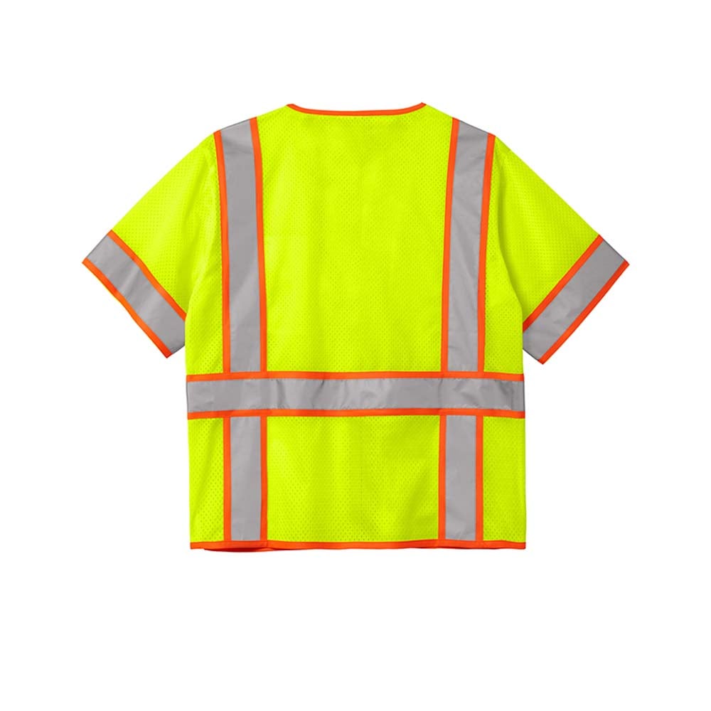 CornerStone CSV106 Surveyor Two - Tone Short Sleeve Vest - Gorvex.com