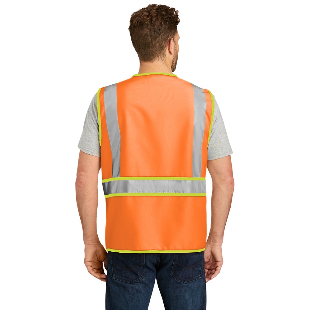 CornerStone CSV407 Hi Vis Class 2 Dual - Color Safety Vest - Gorvex.com