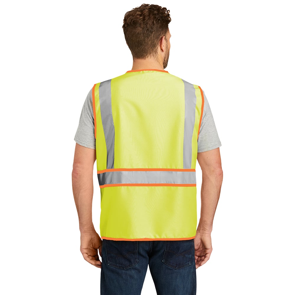 CornerStone CSV407 Hi Vis Class 2 Dual - Color Safety Vest - Gorvex.com