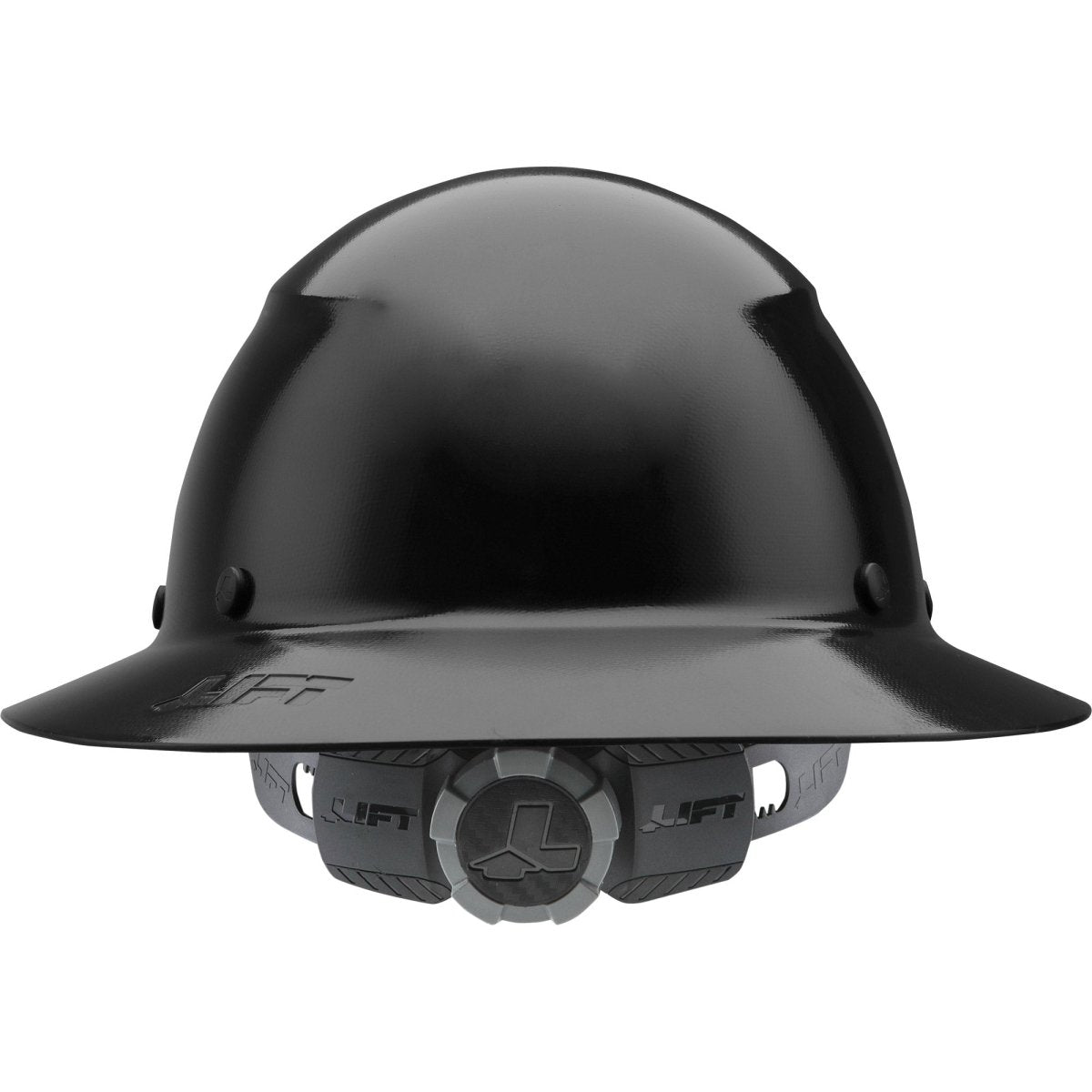 CSA Certified DAX Full Brim Hard Hat - Black - Gorvex.com