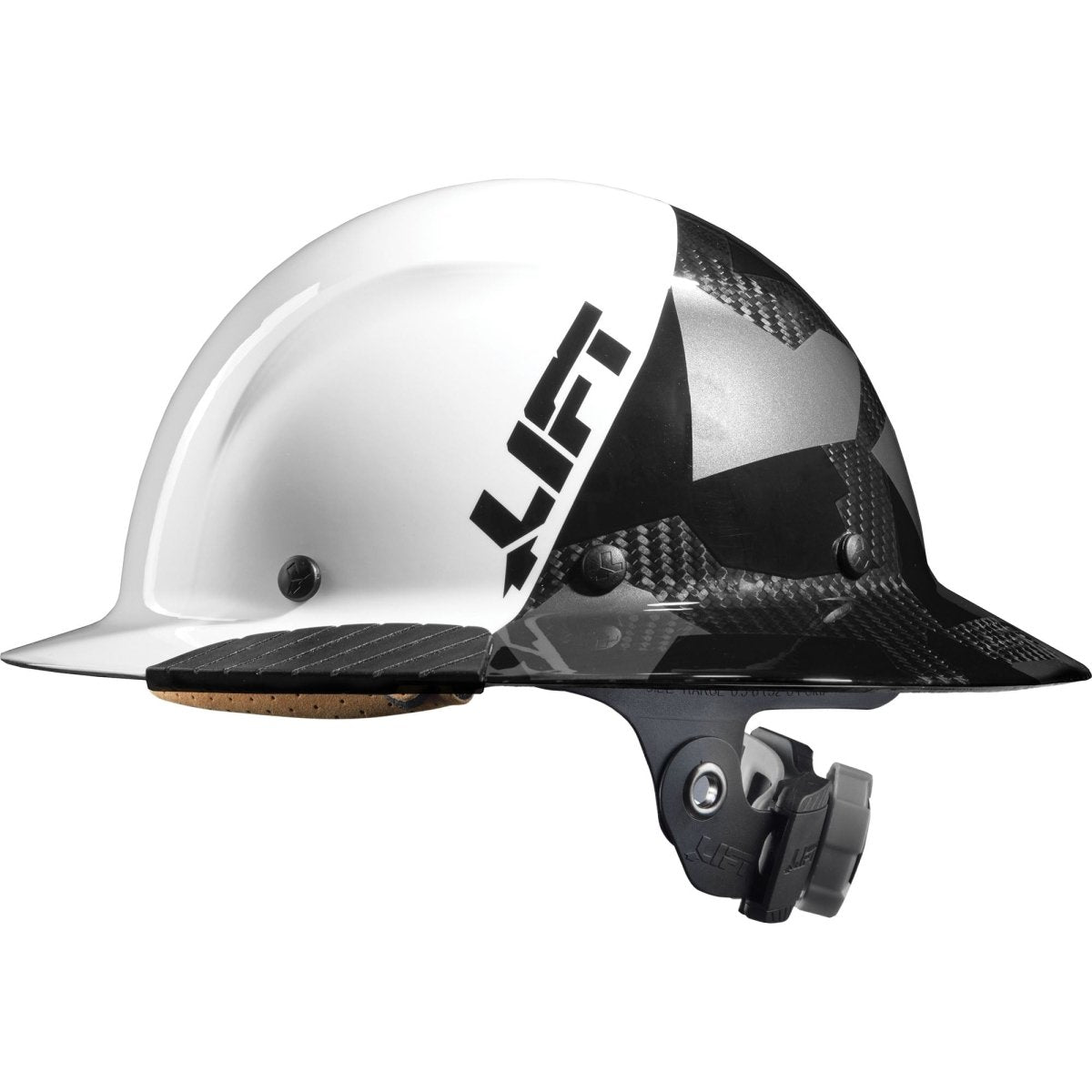 DAX Carbon Fiber Camo Full Brim Hardhat - Gorvex.com