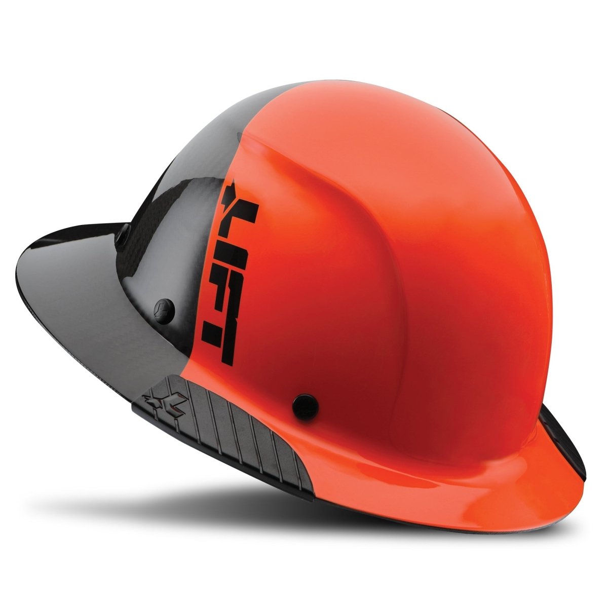 DAX Fifty 50 Carbon Fiber Full Brim Hardhat - Gorvex.com