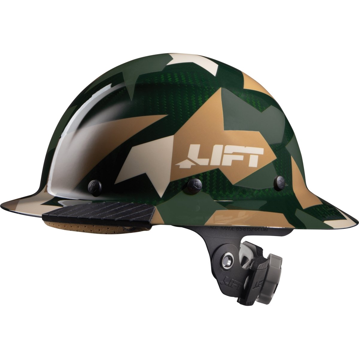 DAX Jungle Carbon Fiber Full Brim Hardhat - Gorvex.com
