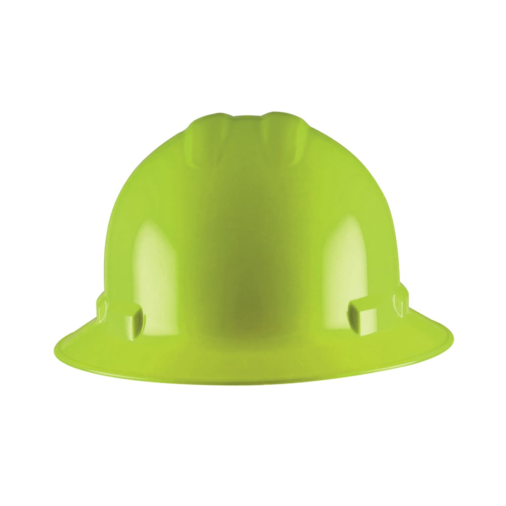 Duo Safety™ Full Brim Hard Hat with 6 Point Ratchet Suspension - Gorvex.com