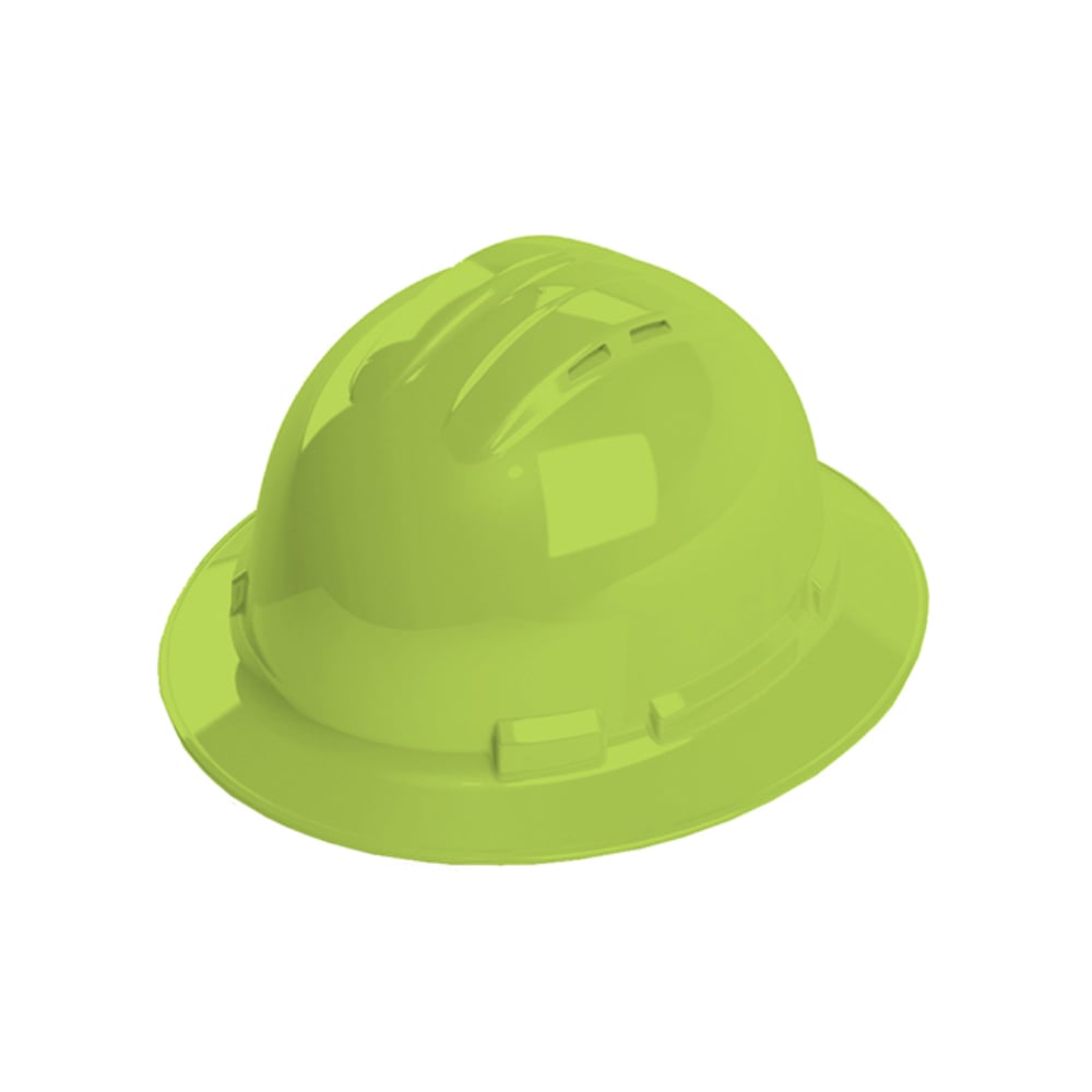 Duo Safety™ Vented Full Brim Hard Hat with 4 Point Suspension - Gorvex.com