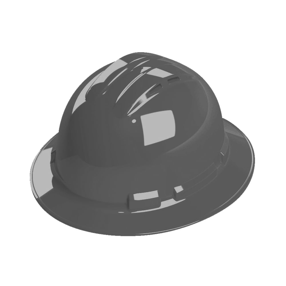 Duo Safety™ Vented Full Brim Hard Hat with 4 Point Suspension - Gorvex.com