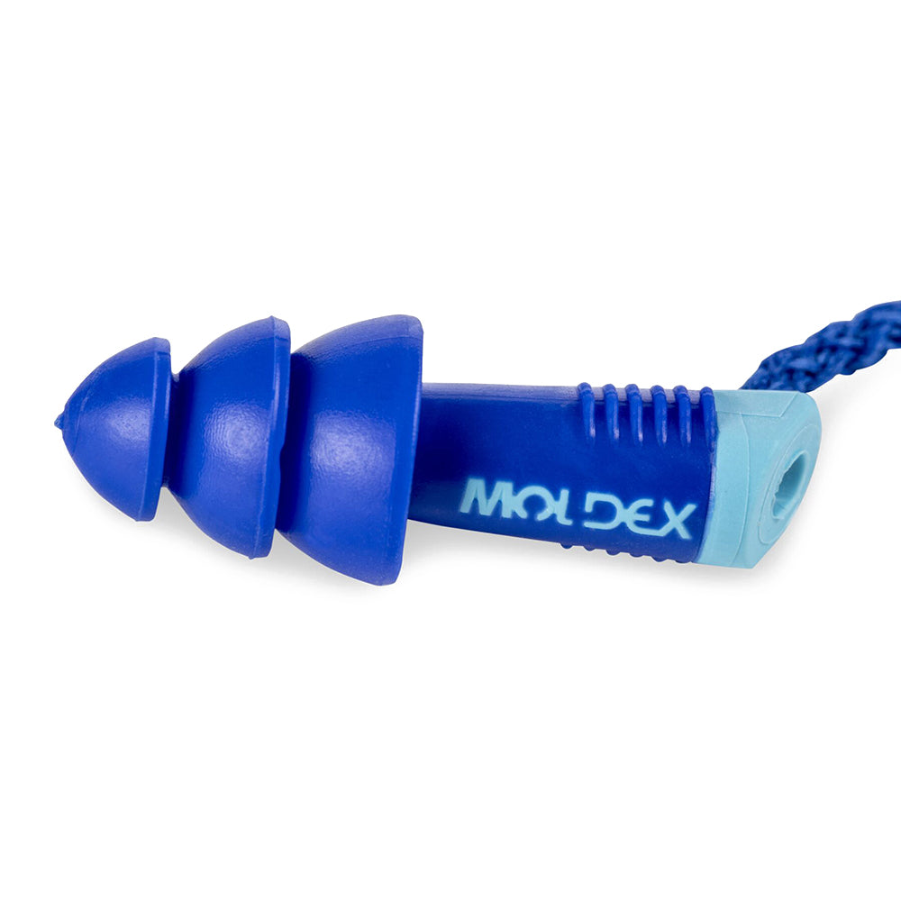Moldex Alphas 6436 Metal Detectable Earplugs, NRR 27, 1 box (50 pairs)