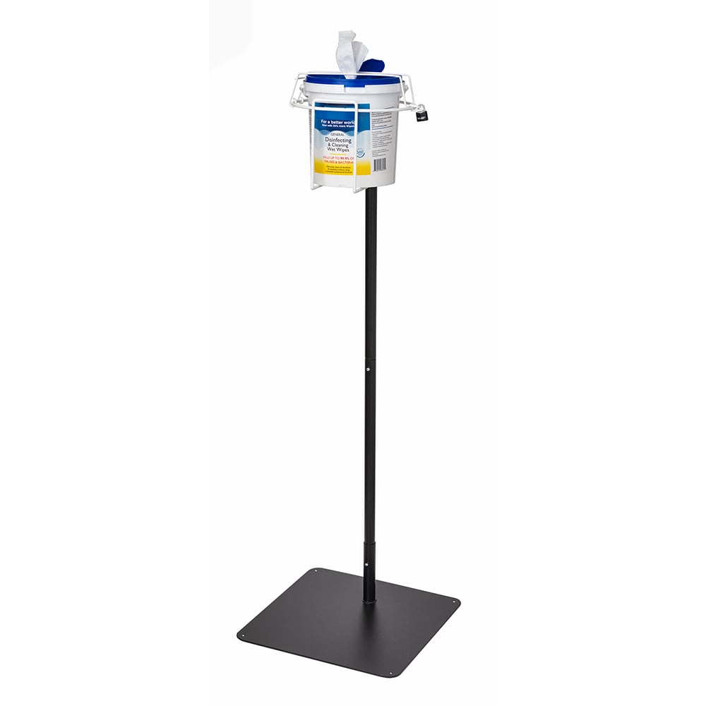 Free Standing Locking 2 Gallon Bucket Rack - Gorvex.com