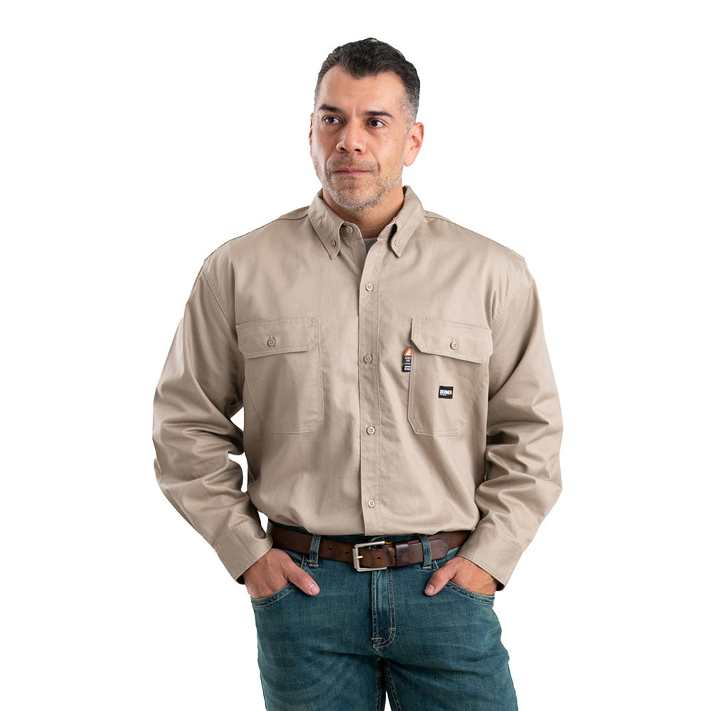 Berne Button-Down Work Shirt