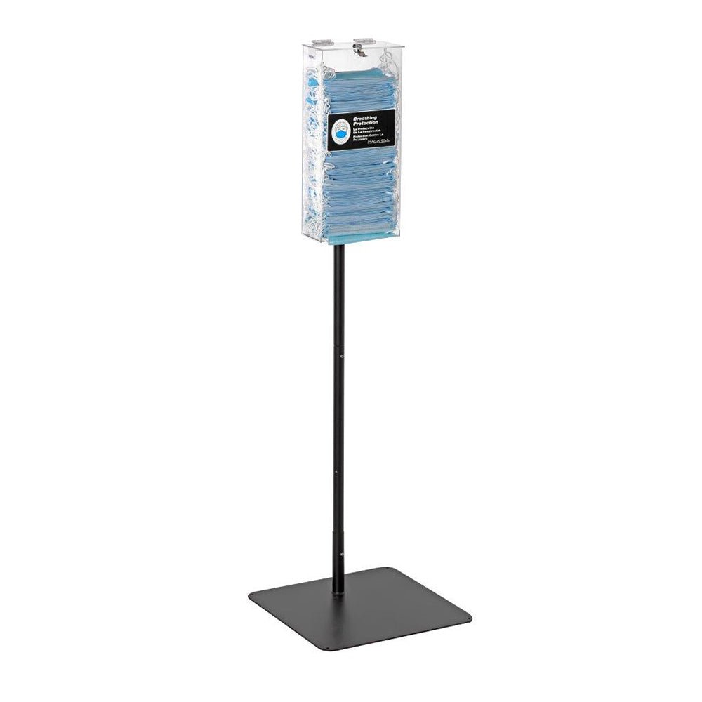 G - Line 4205 Free Standing Locking Face Mask Dispenser - Gorvex.com