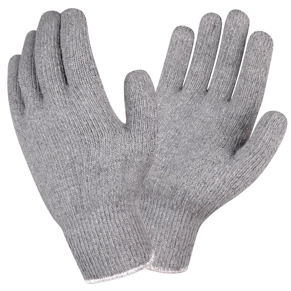 G - Line Standard Weight Loop - In Terry Gloves, Knit Wrist, 1 dozen (12 pairs) - Gorvex.com