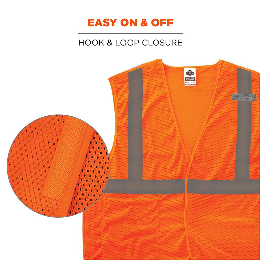 GloWear 8215BA Class 2 Breakaway Mesh Hi - Vis Vest - Gorvex.com