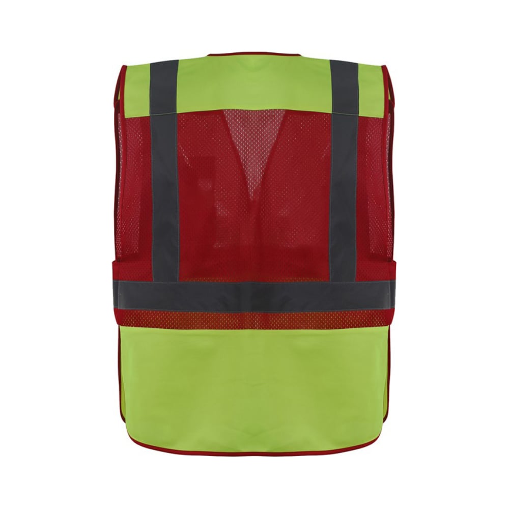 Hi Vis Public Safety Vest With Adjustable Waist - Gorvex.com