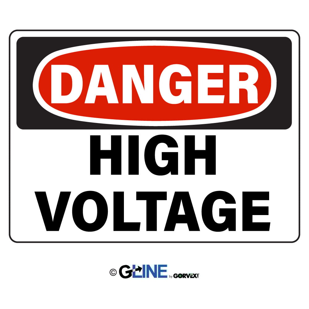 High Voltage - Danger Sign - Gorvex.com