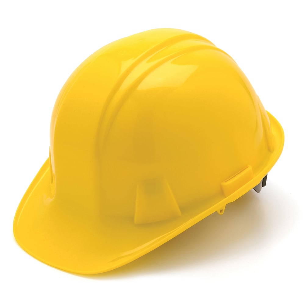 Pyramex SL Series Cap Style Hard Hat, 4 Pt Snap or Ratchet Suspension - Gorvex.com