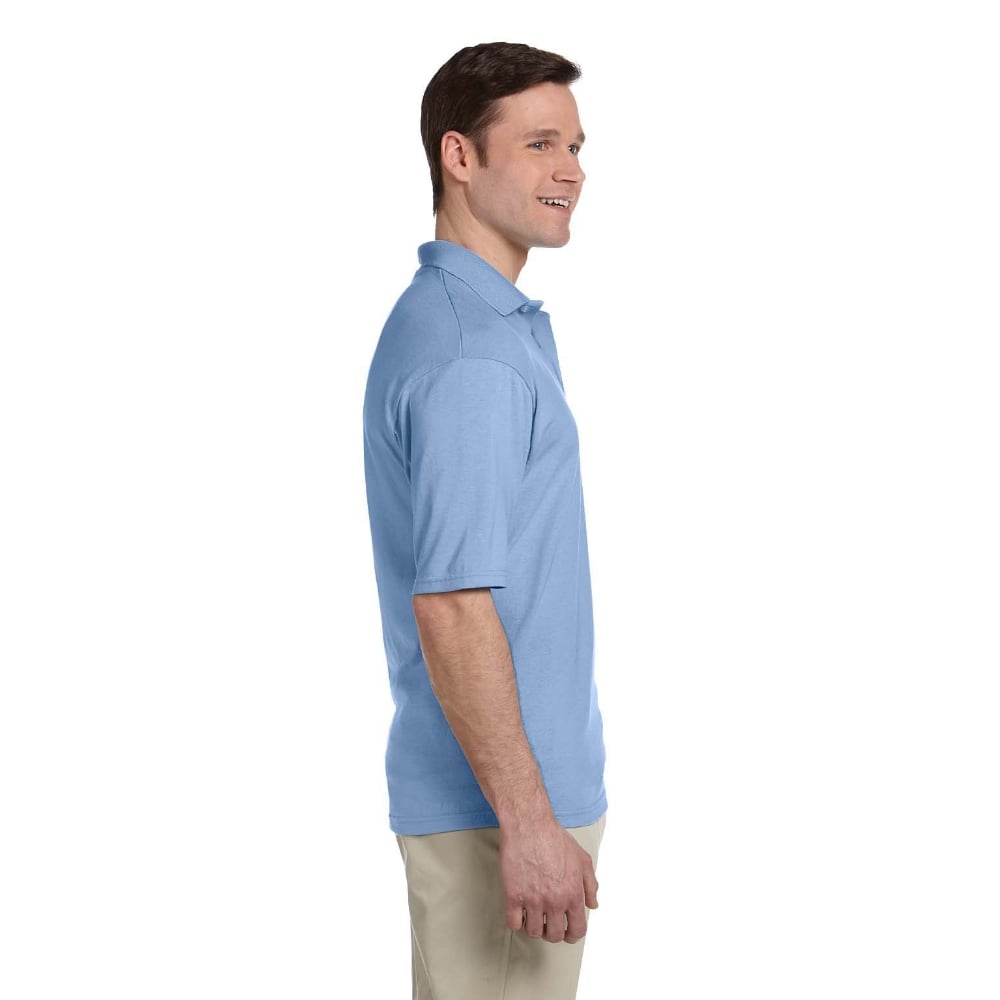 Jerzees 436P Short Sleeve SpotShield™ Polo with Pocket - Gorvex.com