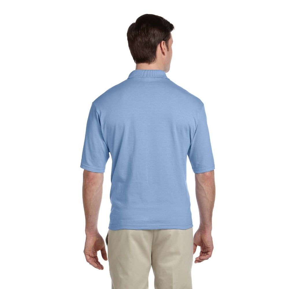 Jerzees 436P Short Sleeve SpotShield™ Polo with Pocket - Gorvex.com