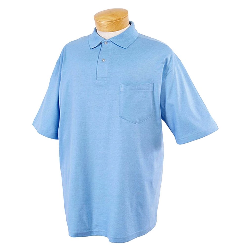 Jerzees 436P Short Sleeve SpotShield™ Polo with Pocket - Gorvex.com