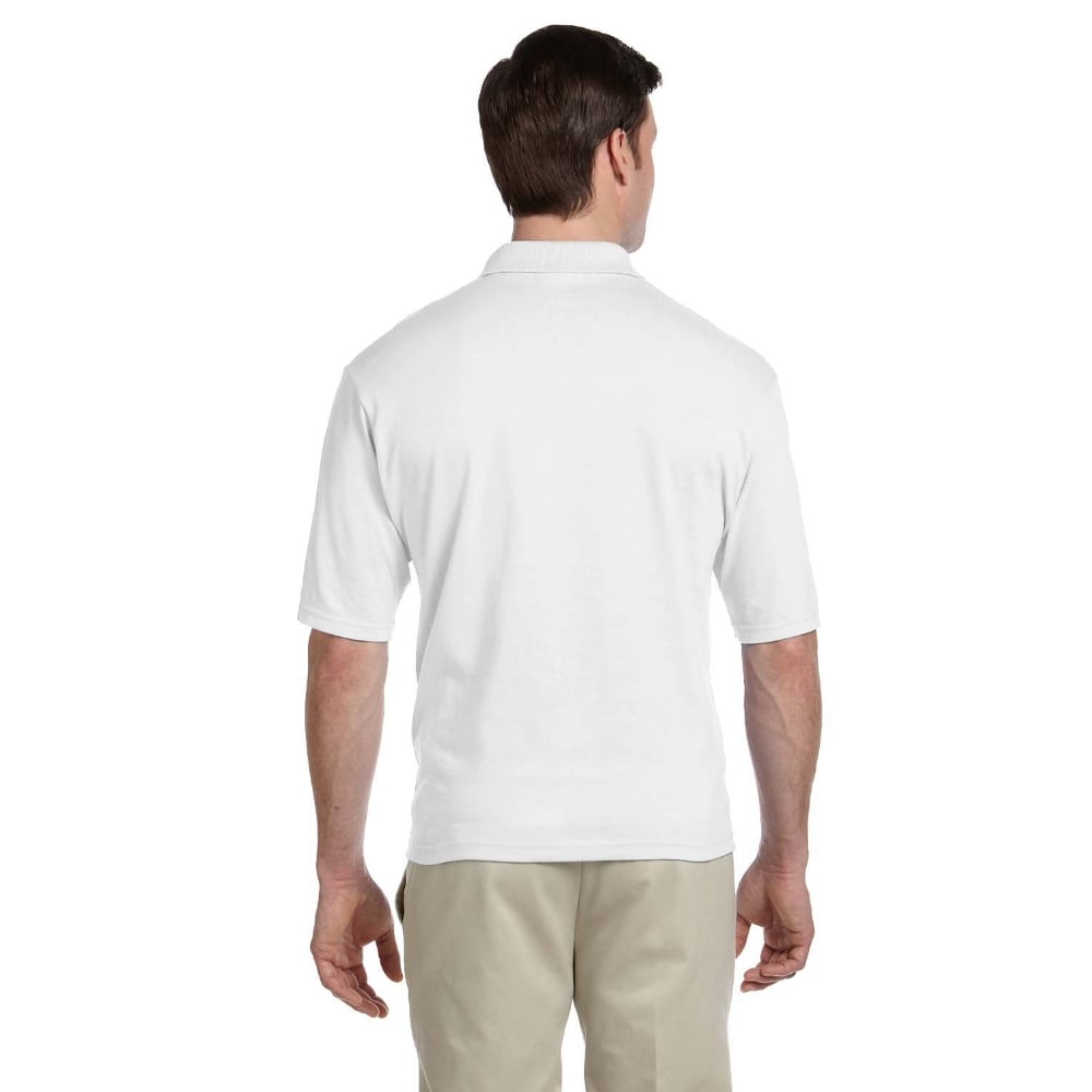 Jerzees 436P Short Sleeve SpotShield™ Polo with Pocket - Gorvex.com