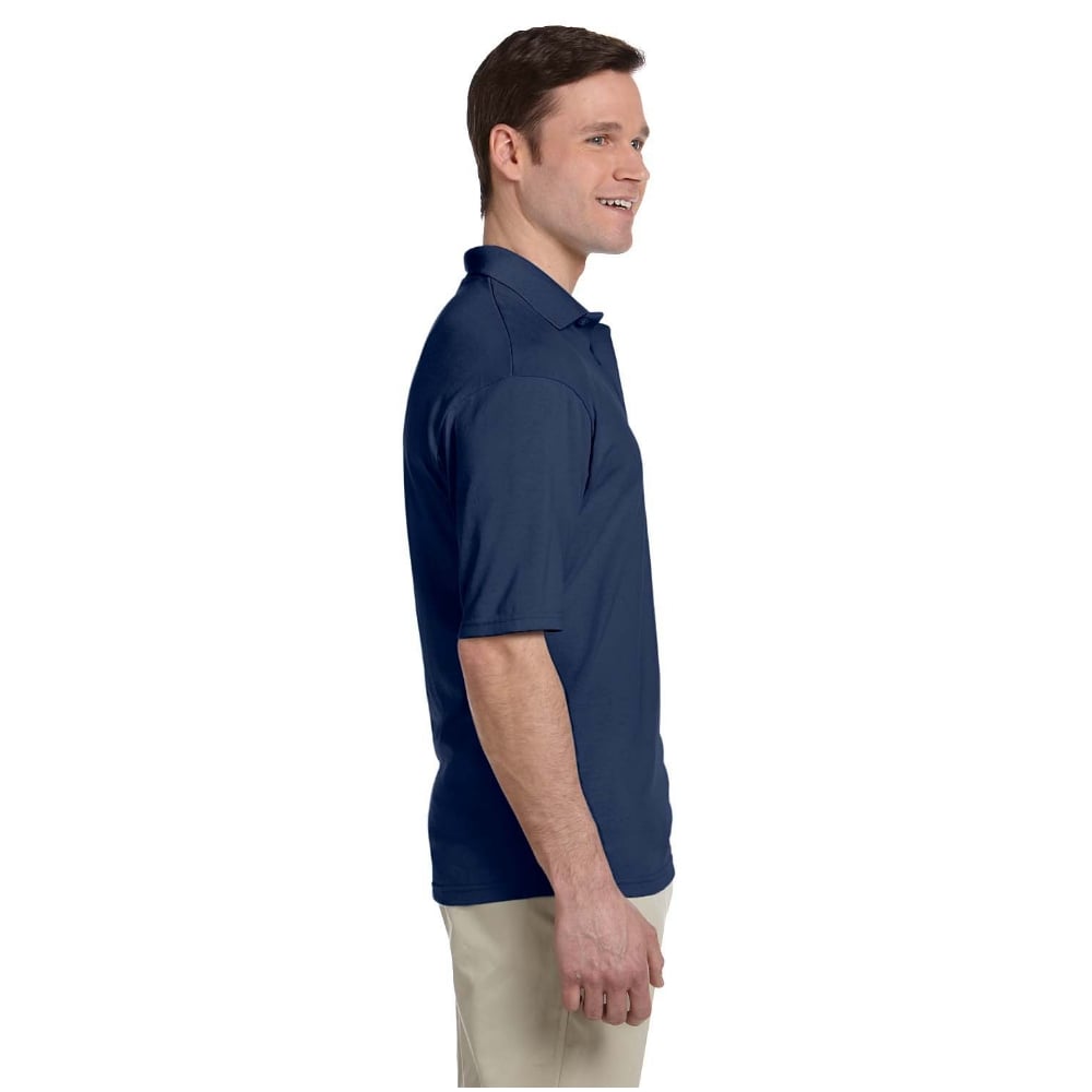 Jerzees 436P Short Sleeve SpotShield™ Polo with Pocket - Gorvex.com