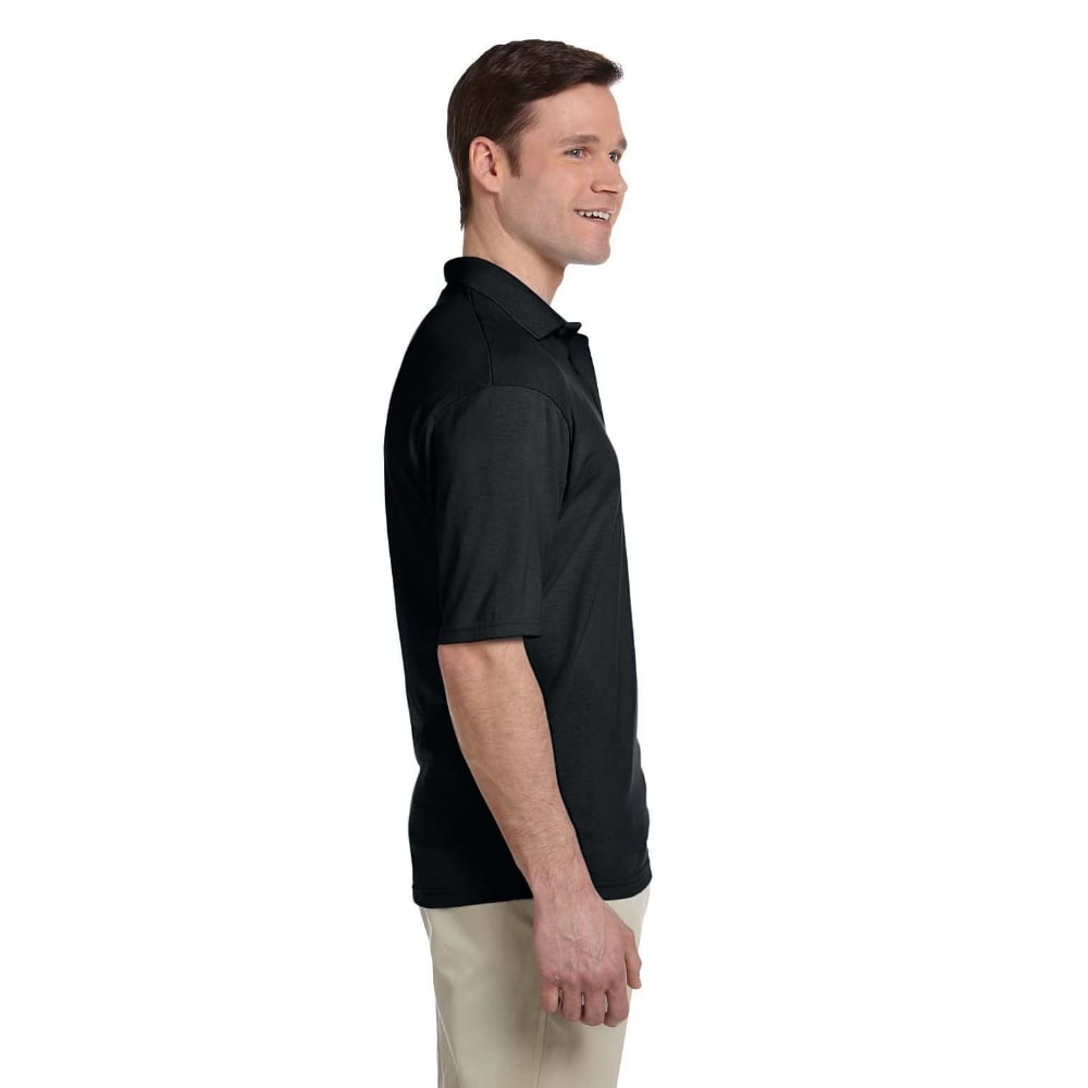 Jerzees 436P Short Sleeve SpotShield™ Polo with Pocket - Gorvex.com