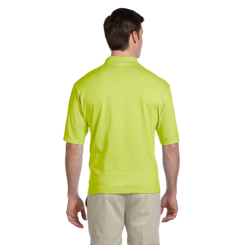 Jerzees 436P Short Sleeve SpotShield™ Polo with Pocket - Gorvex.com