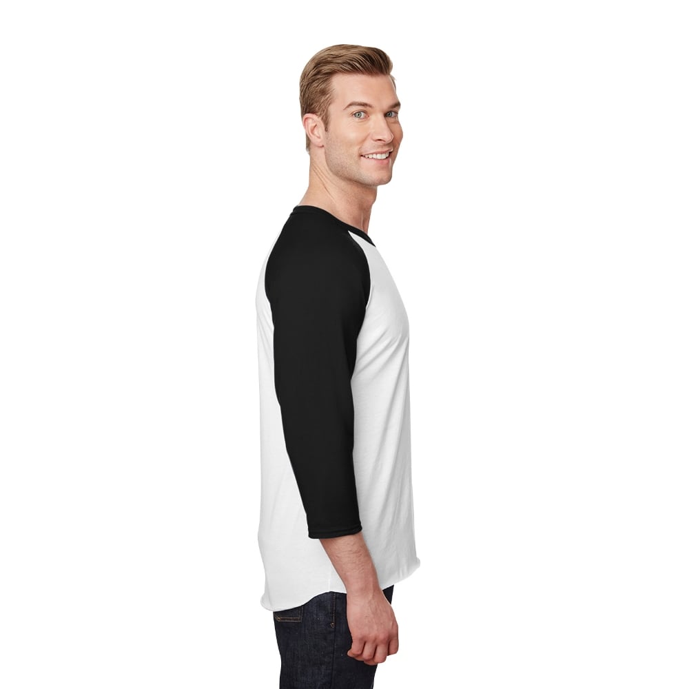 Jerzees 560RR Premium Blend 50/50 Three - Quarter Raglan Baseball T-Shirt - Gorvex.com