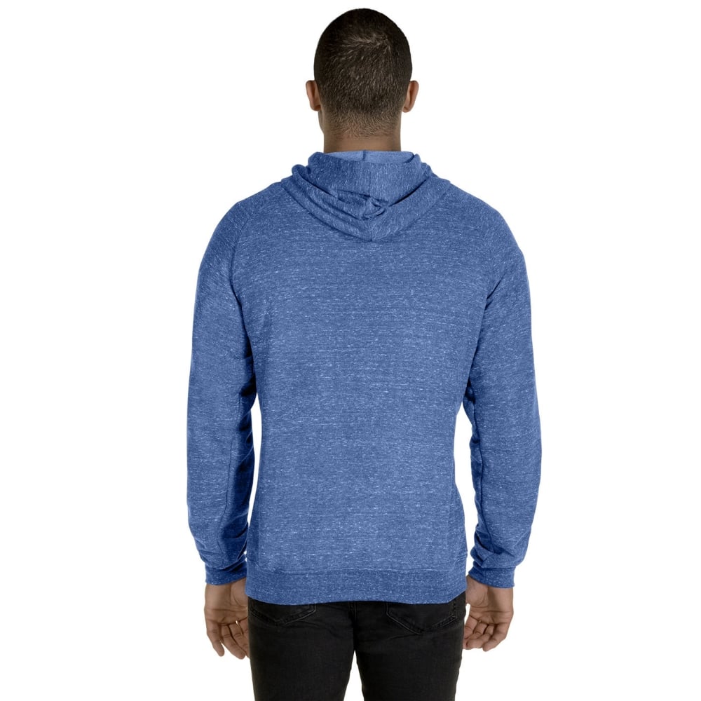 Jerzees 90MR 66/34 Snow Heather French Terry Pullover Hood Sweatshirt - Gorvex.com