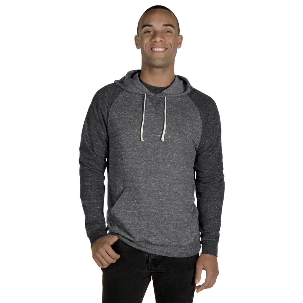 Jerzees 90MR 66/34 Snow Heather French Terry Pullover Hood Sweatshirt - Gorvex.com