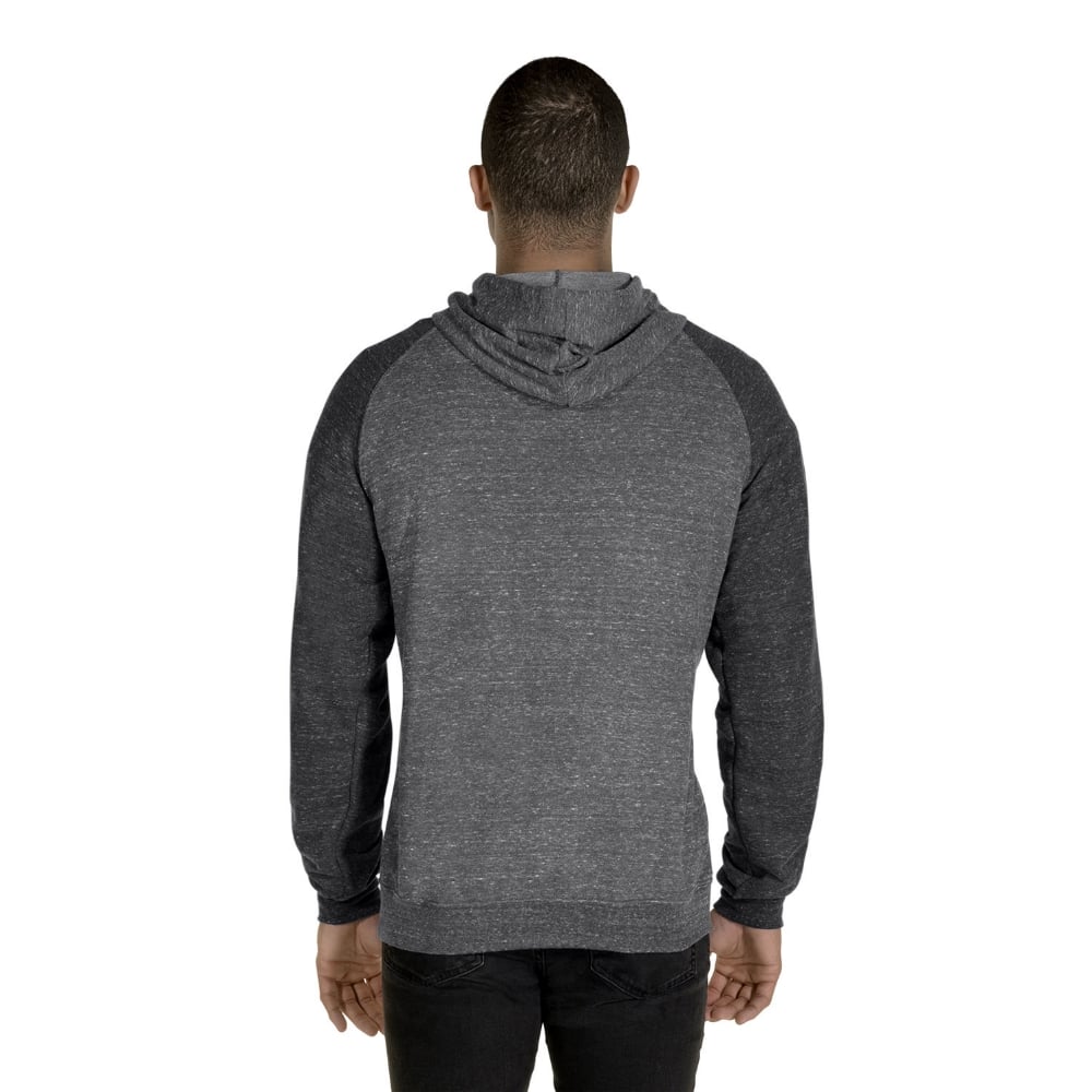 Jerzees 90MR 66/34 Snow Heather French Terry Pullover Hood Sweatshirt - Gorvex.com