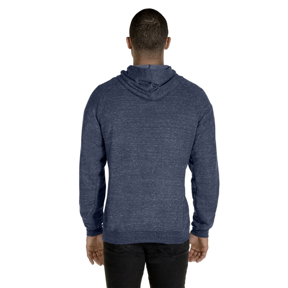 Jerzees 90MR 66/34 Snow Heather French Terry Pullover Hood Sweatshirt - Gorvex.com