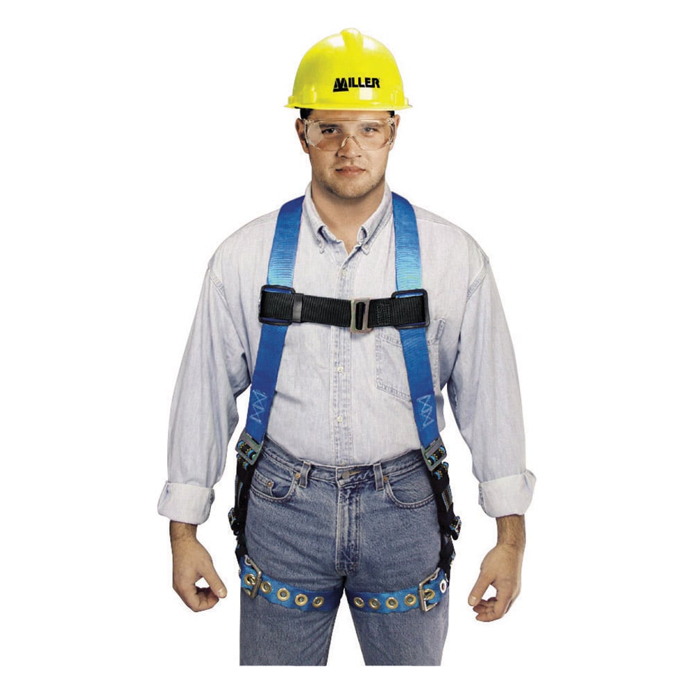 Miller DuraFlex™ Python Harness with Back D - ring & Tongue Buckles - Gorvex.com