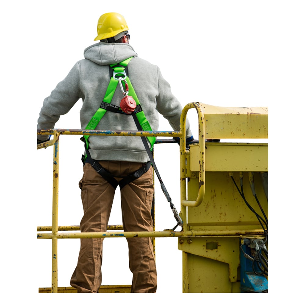 Miller DuraFlex™ Python Harness with Back D - ring & Tongue Buckles - Gorvex.com