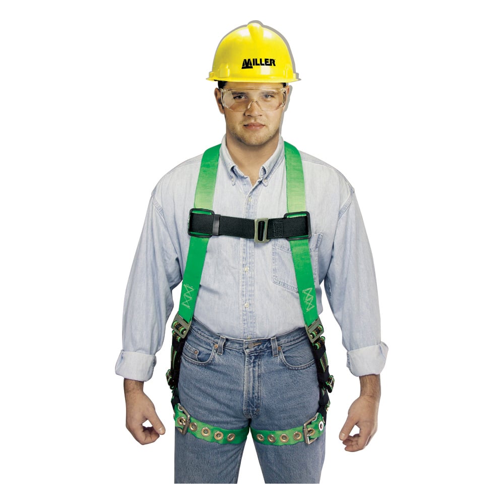 Miller DuraFlex™ Python Harness with Back D - ring & Tongue Buckles - Gorvex.com