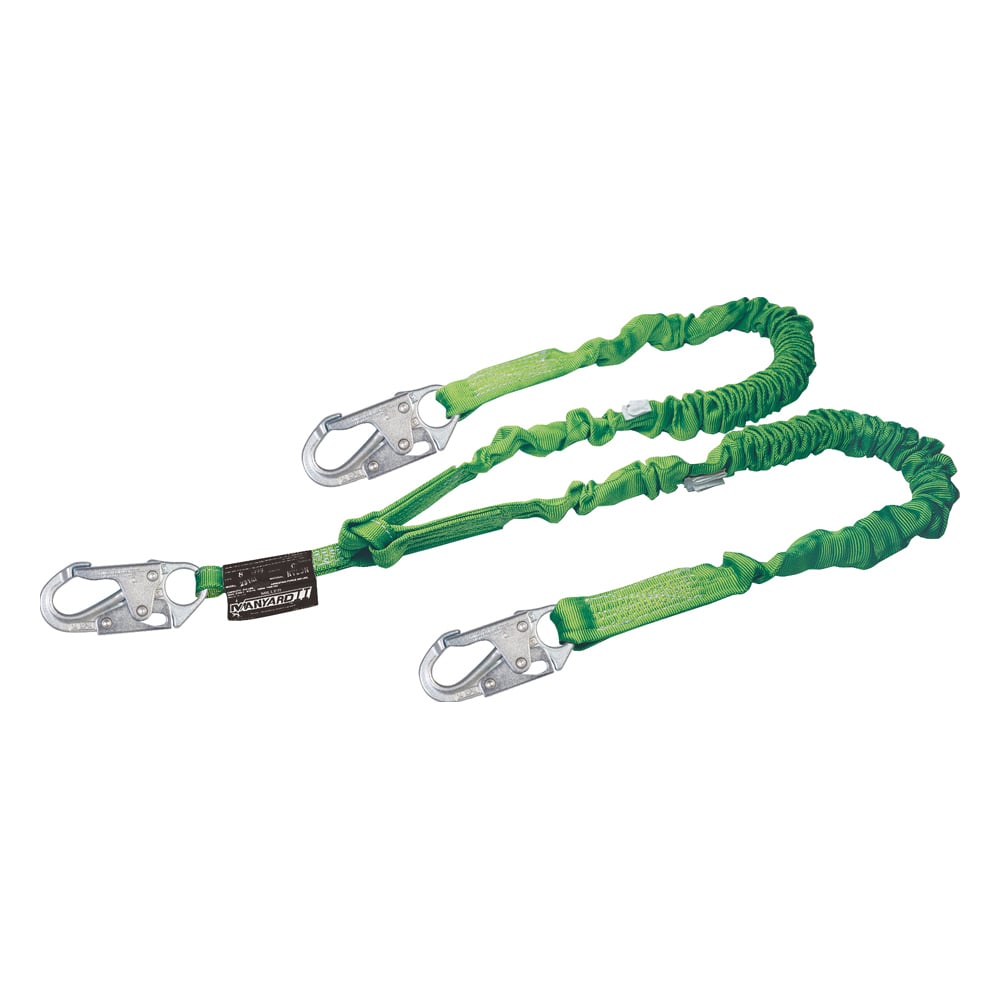 Miller Manyard II™ Two - Legged 6' Web Lanyard with 3 Snap Hooks - Gorvex.com