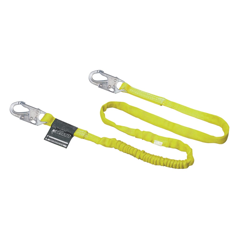 Miller Manyard™ Shock - Absorbing Lanyard with End Snap Hooks - Gorvex.com