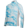 Mobile Cooling MCMT07 Men's Odor Control 1/4 Zip Long Sleeve T-Shirt - Gorvex.com